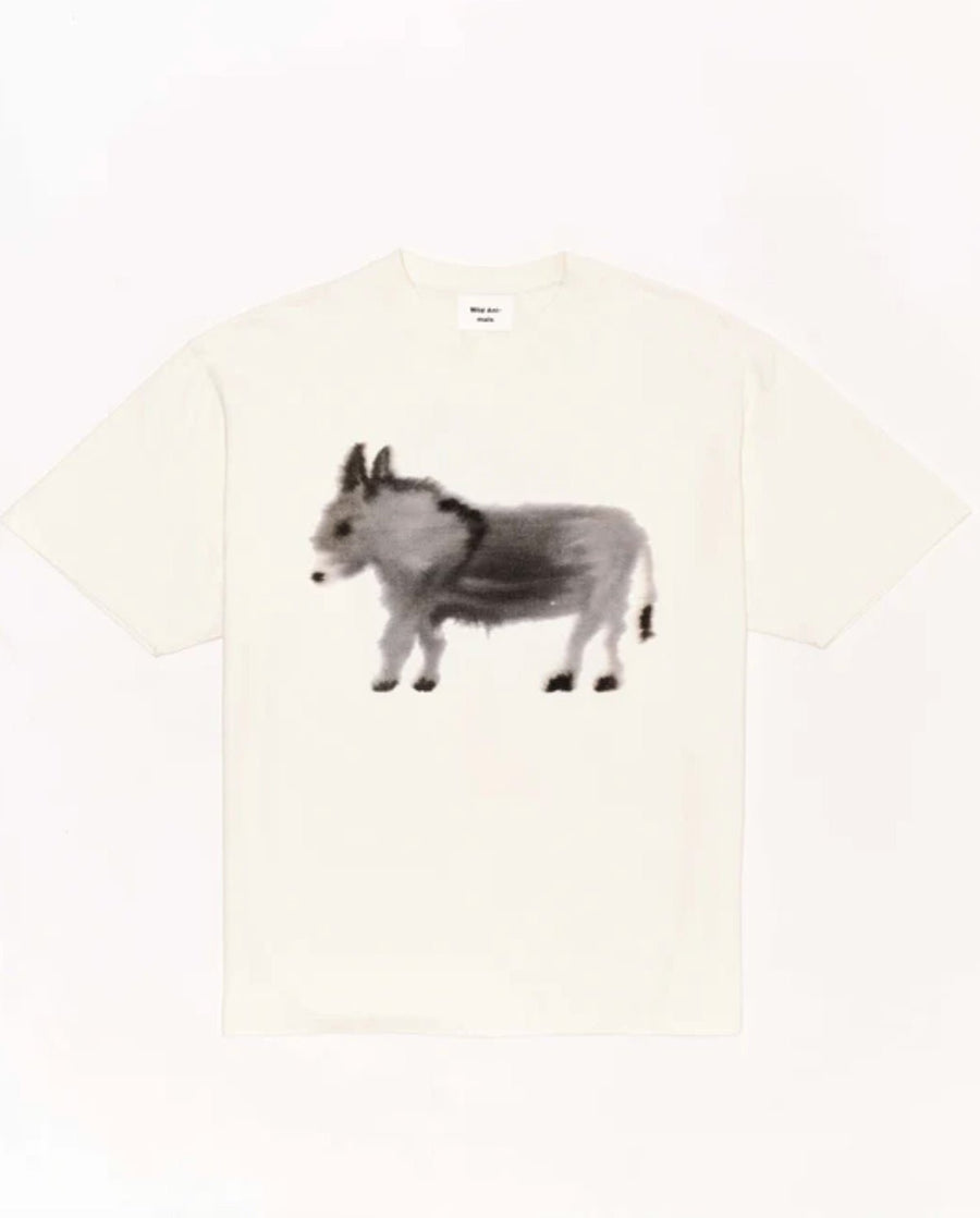 W.I.L.D. A.N.I.M.A.L.S. - Donkey Tree T-shirt in Natural