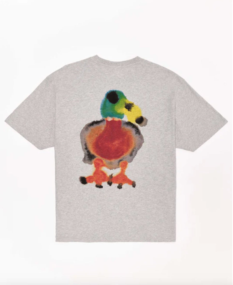 W.I.L.D. A.N.I.M.A.L.S. - Duck Duck T-shirt in Grey