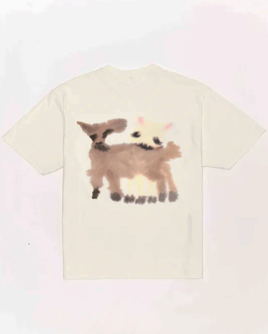 W.I.L.D. A.N.I.M.A.L.S. - Wolf Goats T-Shirt in Natural