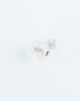 Wouters & Hendrix - SINGLE Small MOM Mother of Pearl Stud Earring in Silver