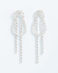 Wouters & Hendrix - Sheet Bend Knot Statement Earrings in Sterling Silver