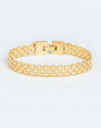 Wouters & Hendrix - Gold Articulated Chain Bracelet in Gold