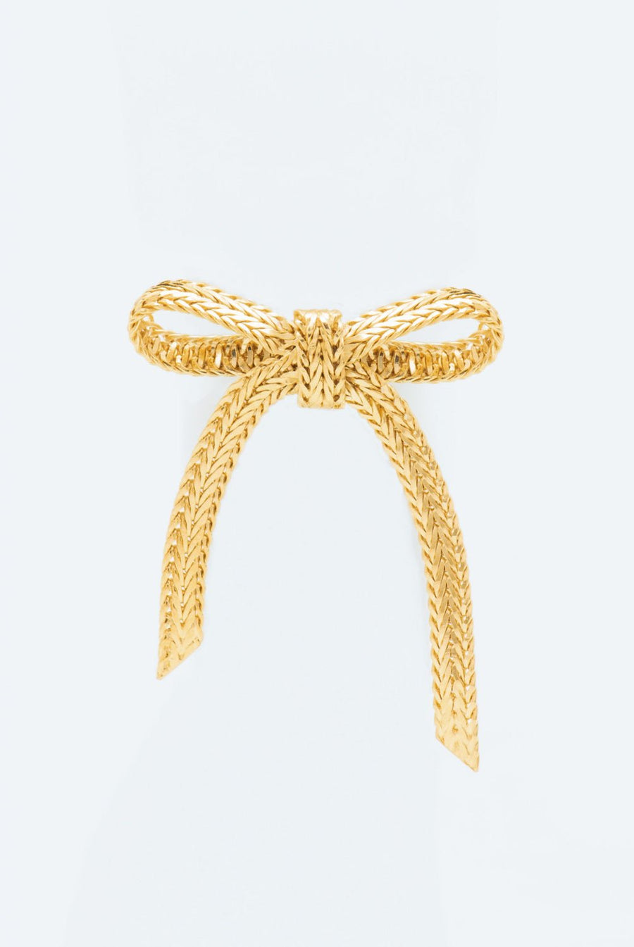 Wouters & Hendrix - Textured Bow Ring in Gold