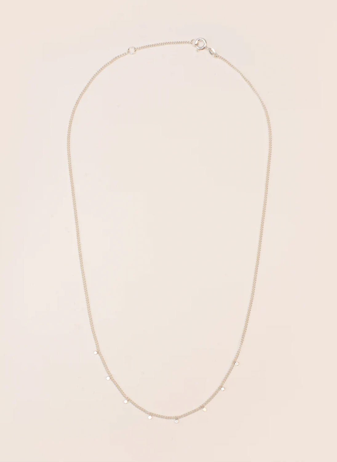 Wouters + Hendrix - Hammered Charm Necklace in Gold
