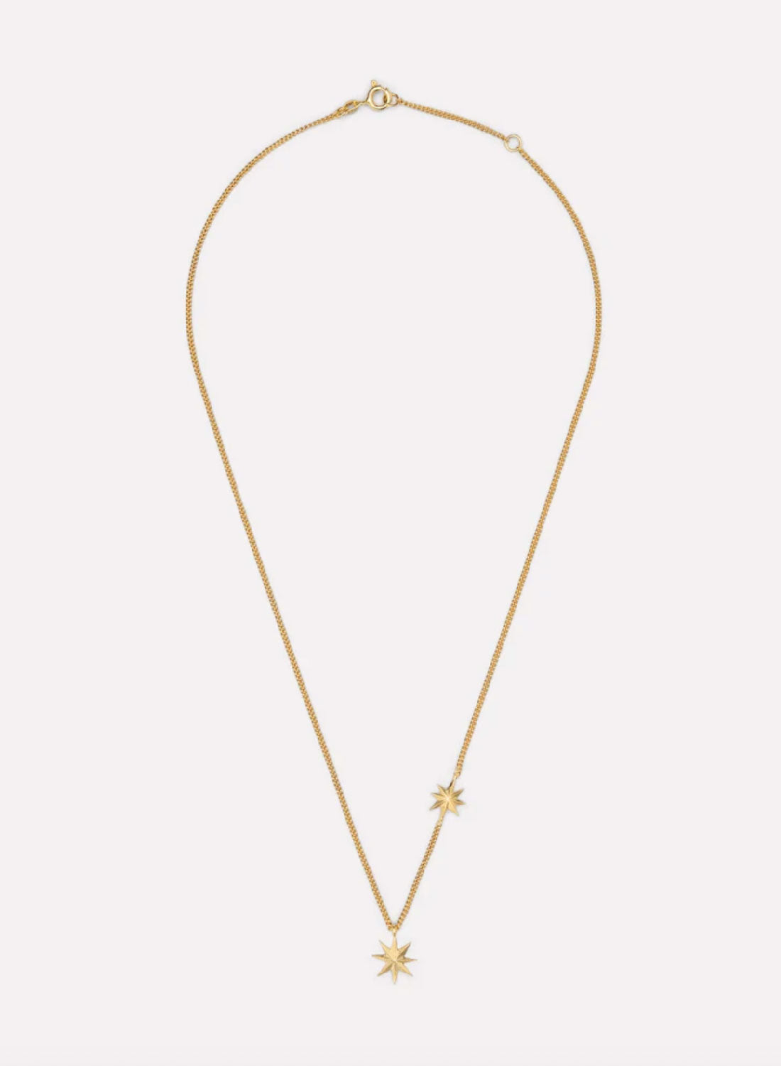 Wouters + Hendrix - Asymmetric Necklace with Star Pendant in Gold