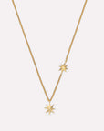 Wouters + Hendrix - Asymmetric Necklace with Star Pendant in Gold