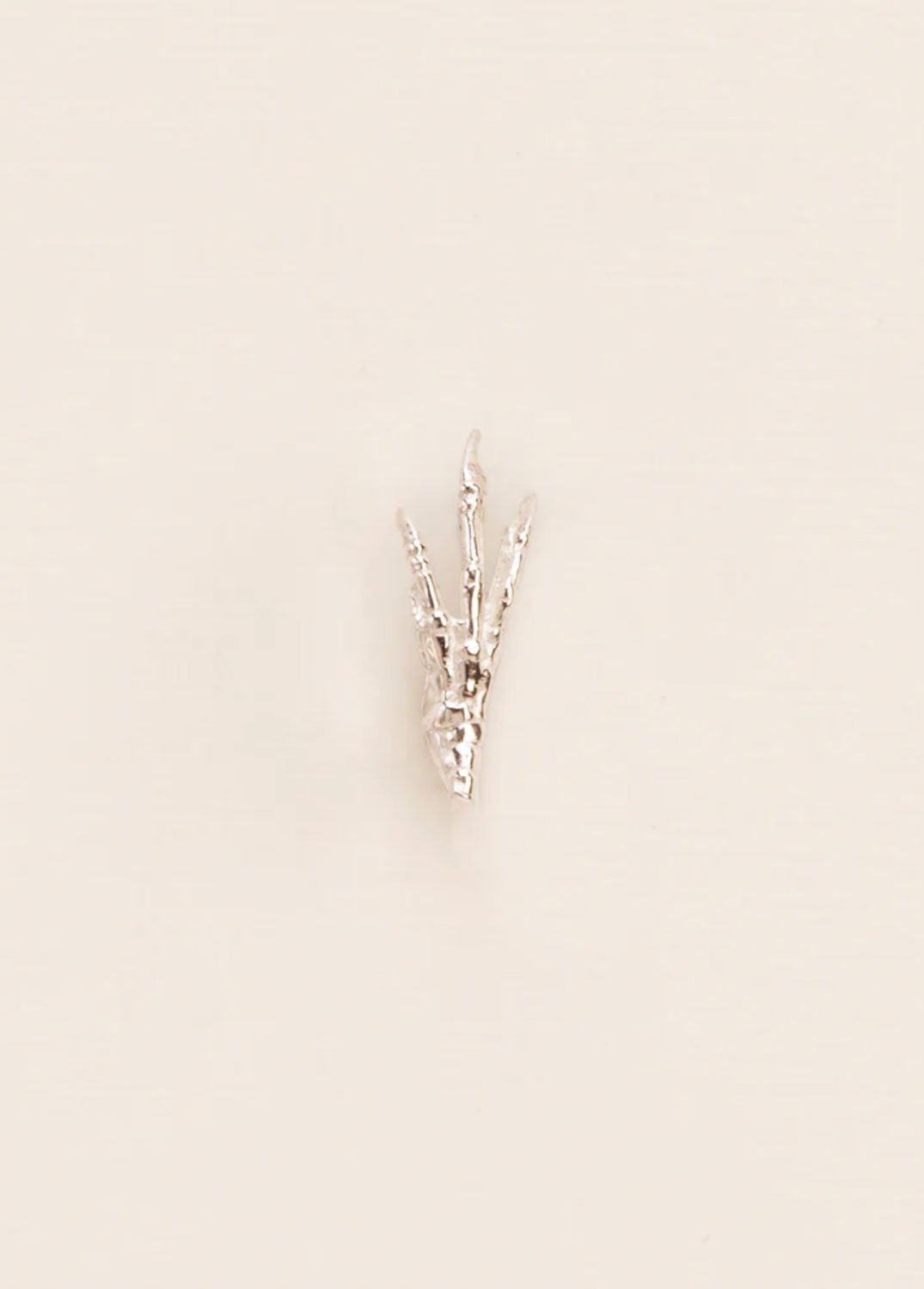 Wouters & Hendrix - Single Signature GriGri Stud Earring in Sterling Silver