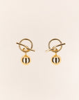Wouters & Hendrix - Gold T-Bar Earrings
