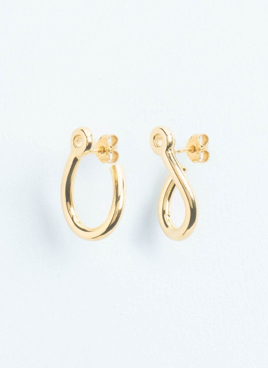 Wouters & Hendrix - Wouters + Hendrix Twist Lock Earrings