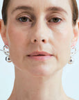 Wouters & Hendrix - T-Bar Earrings in Silver