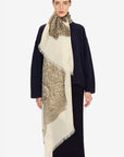 INOUI EDITIONS - Walter 100cm Scarf in White