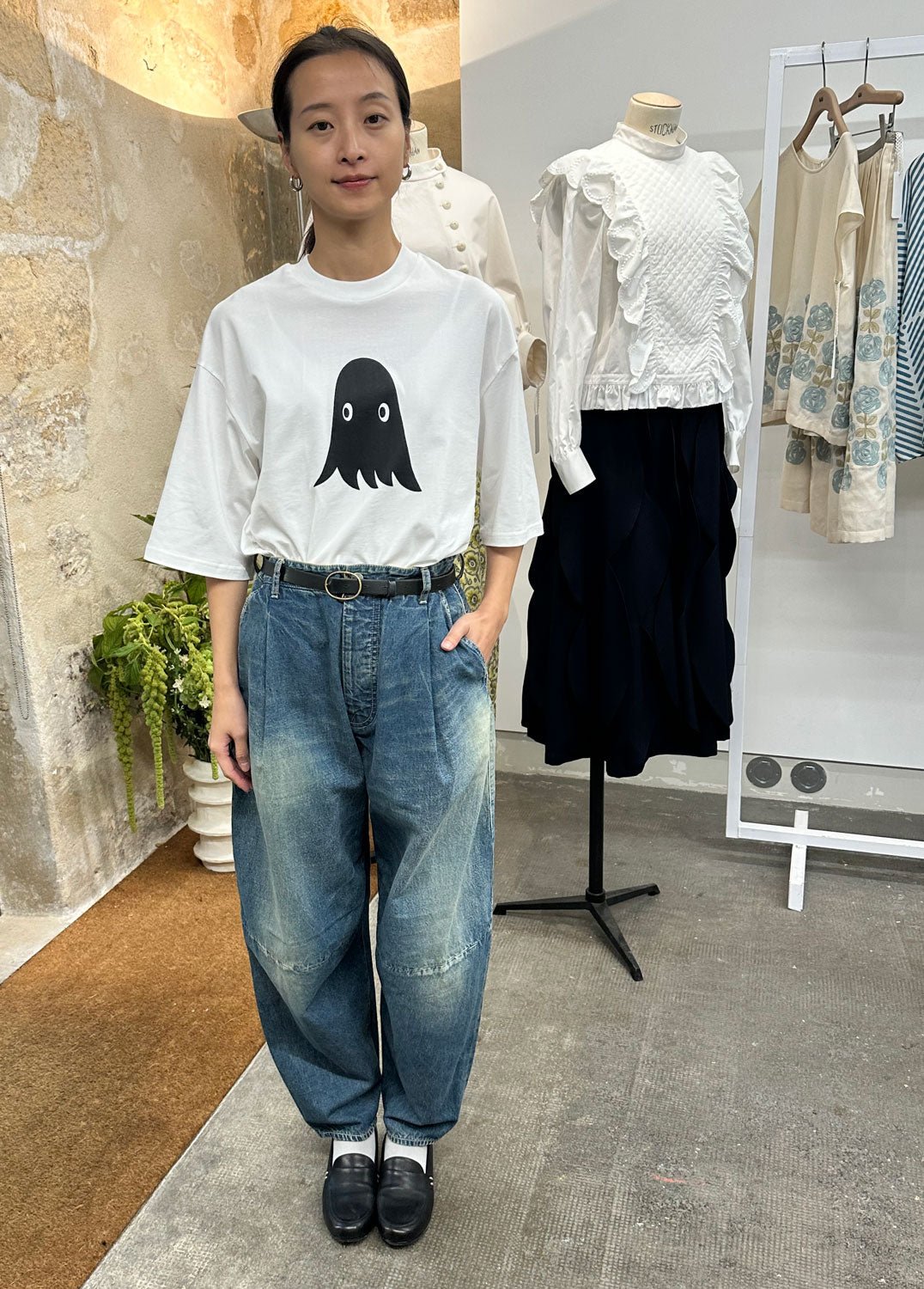 MINA PERHONEN - Troll T-Shirt in White