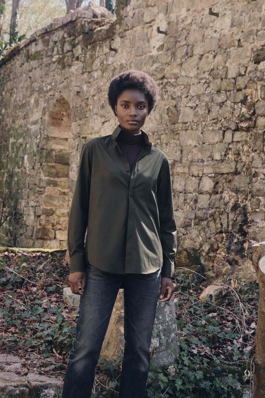 BOURRIENNE - Amazon Shirt in Khaki