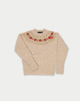 LA FETICHE - BARBARA FAIRISLE SWEATER in OAT