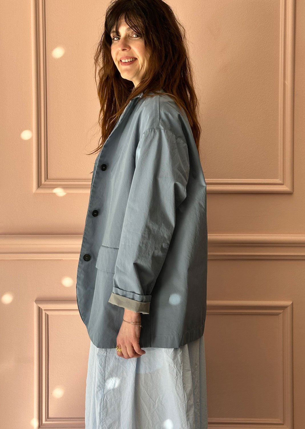 BERGFABEL - BELLA Jacket in Avio Blue