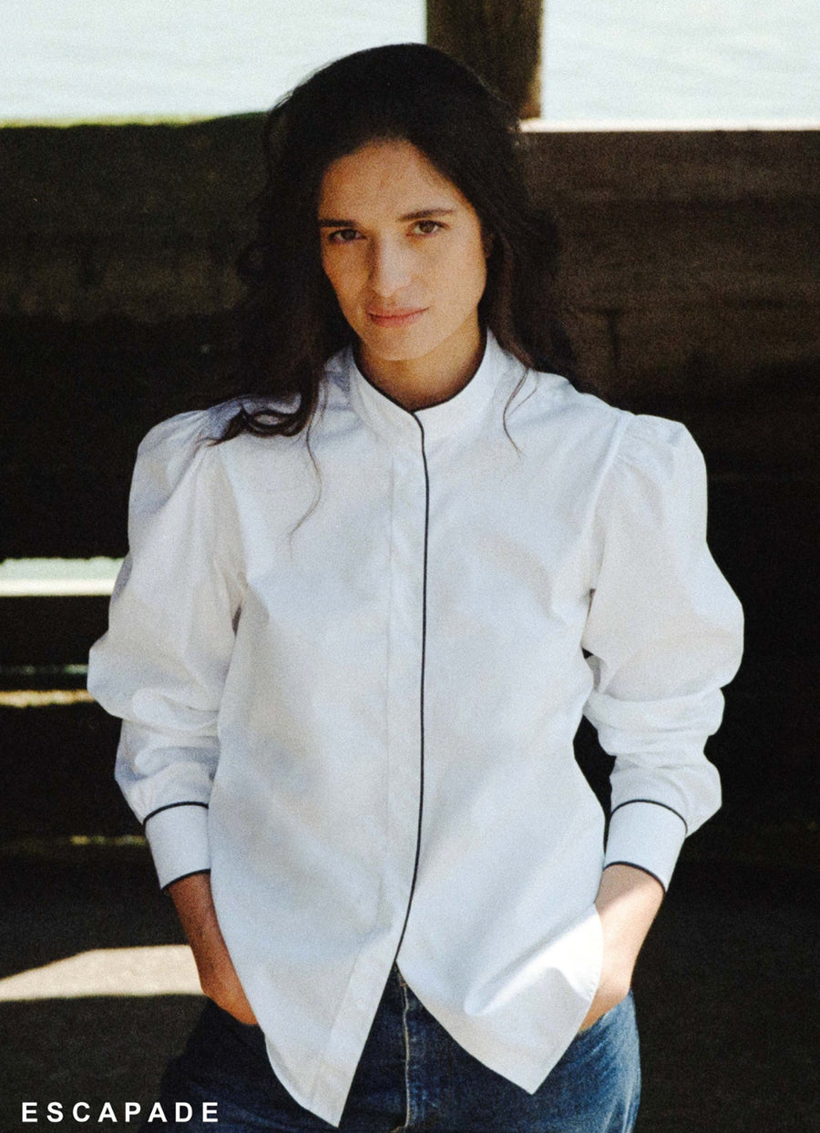 BOURRIENNE - Escapade Shirt in White