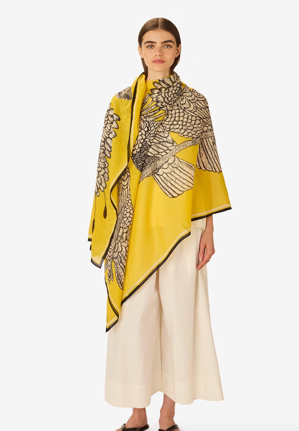 INOUI EDITIONS - Caracat Scarf 100 in Yellow