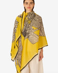INOUI EDITIONS - Caracat Scarf 100 in Yellow