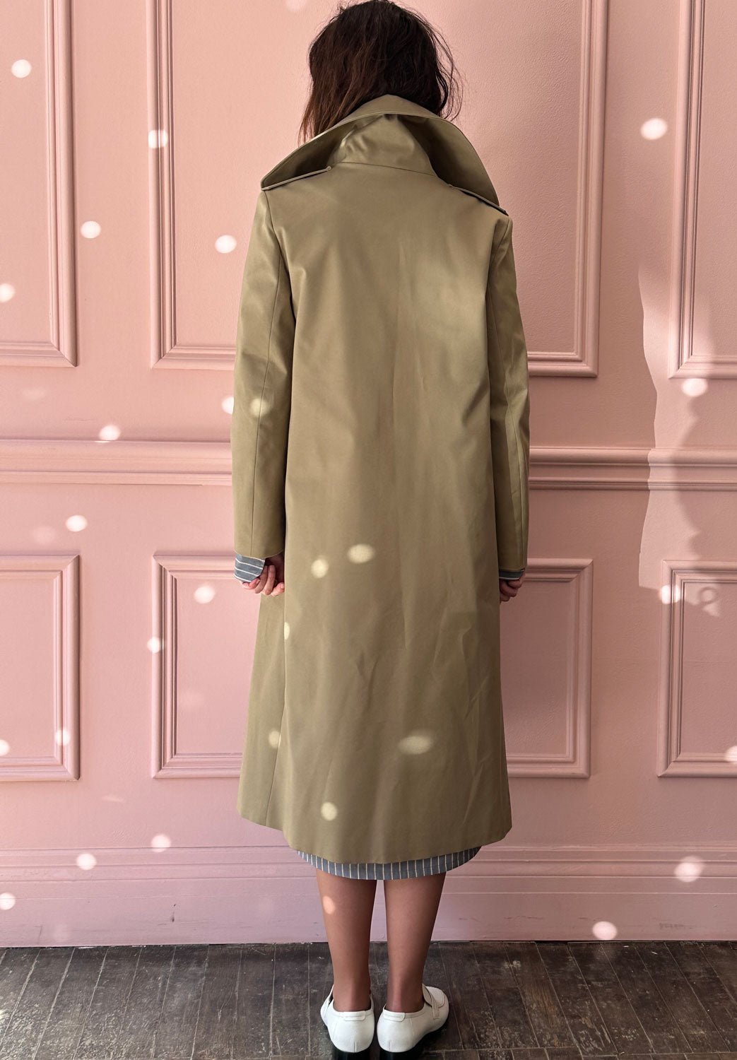 Les Prairies de Paris - Coat Corto in Khaki