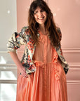 CHRISTIAN PEAU - Vintage Silk Ikat Jacket in Multico