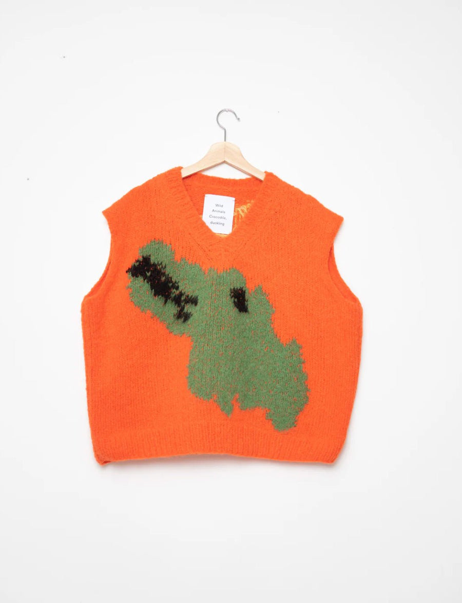 W.I.L.D. A.N.I.M.A.L.S. - Crocodile, Duckling Vest in Orange