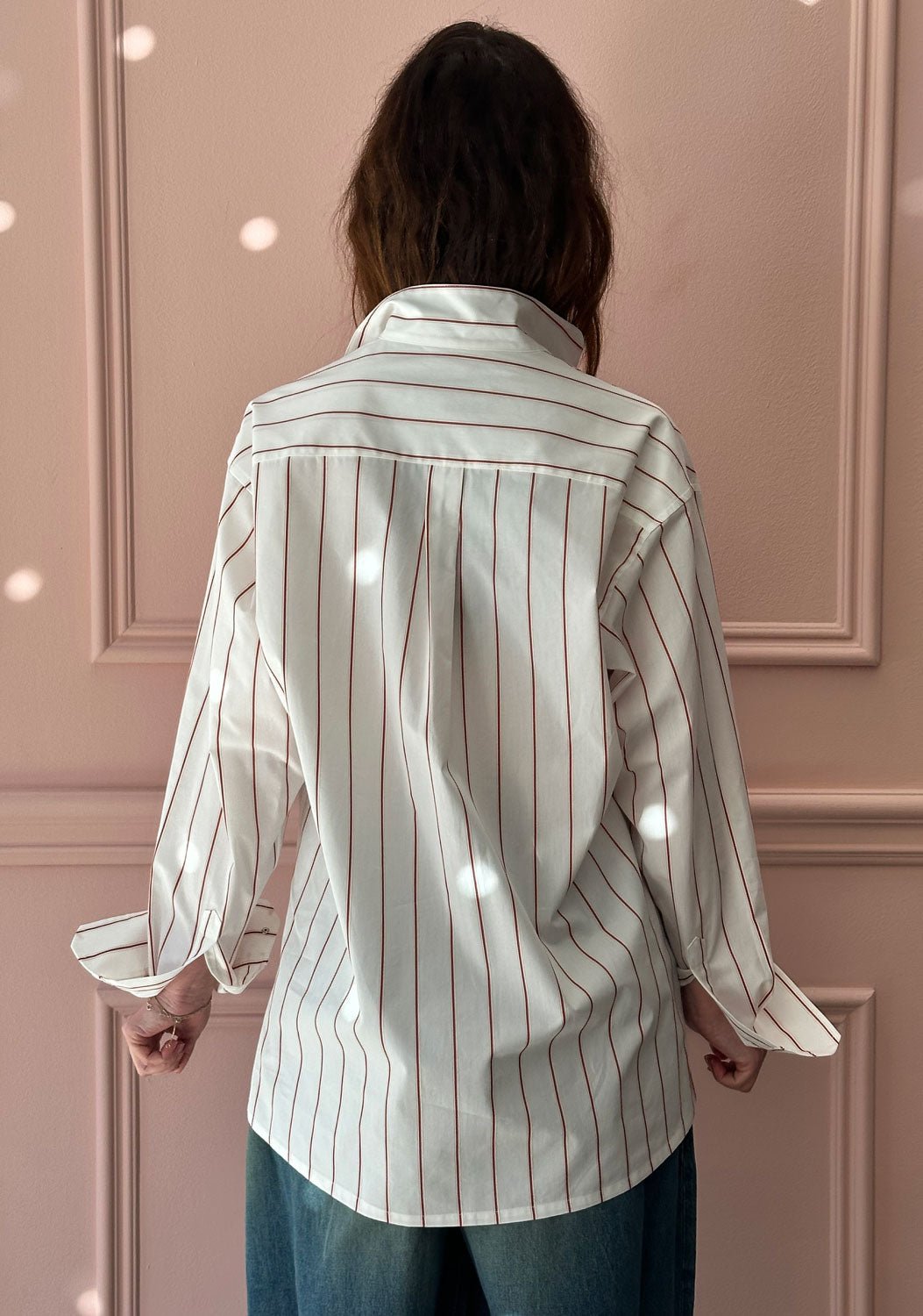 LES PRAIRIES DE PARIS - Chemise Darling in Red Stripe