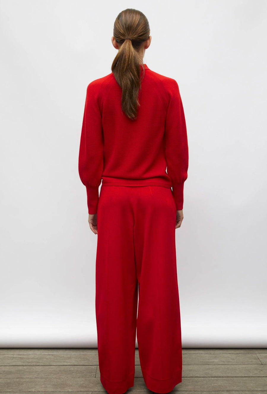 MOLLI - DIDI Pullover in Bright Red