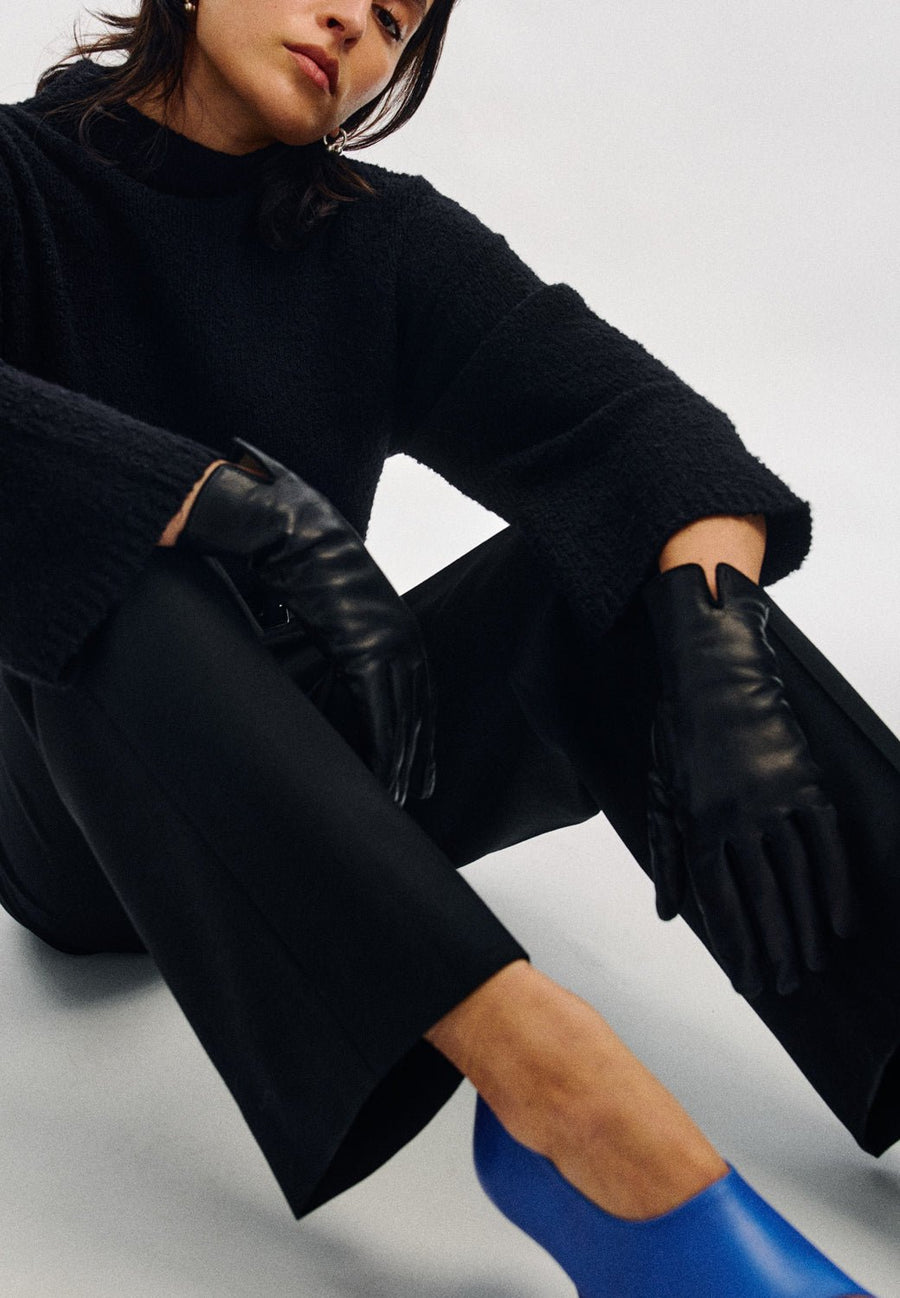 HANDSOME STOCKHOLM - Essentials Gloves in Black