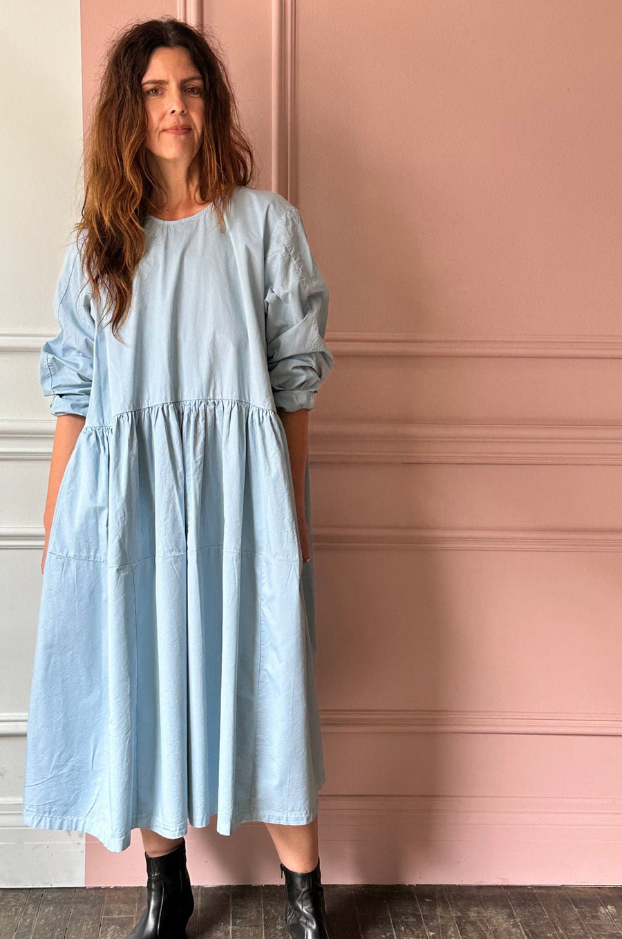 MANUELLE GUIBAL - Dress Sata in FJORD