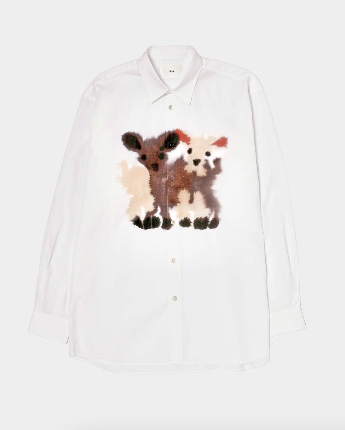 W.I.L.D. A.N.I.M.A.L.S. - GOATS Shirt in White