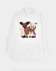 W.I.L.D. A.N.I.M.A.L.S. - GOATS Shirt in White
