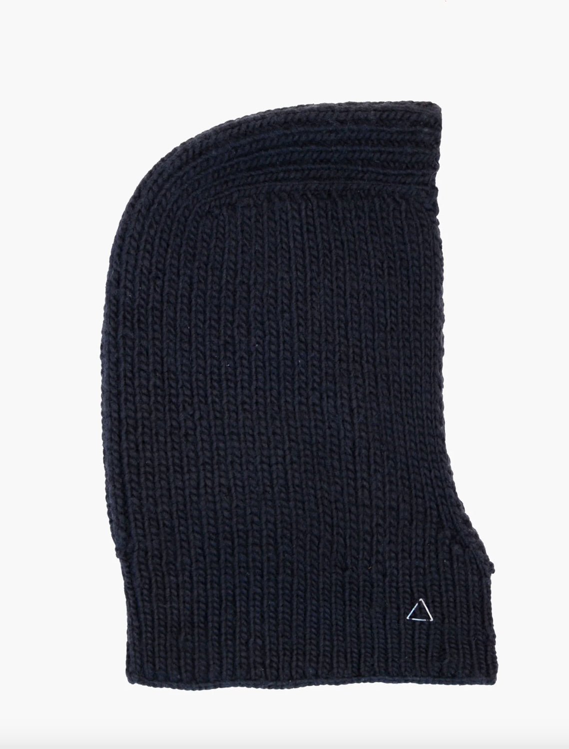 KARAKORAM - Knitted Hood/Balaclava in Black