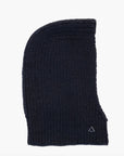 KARAKORAM - Knitted Hood/Balaclava in Black