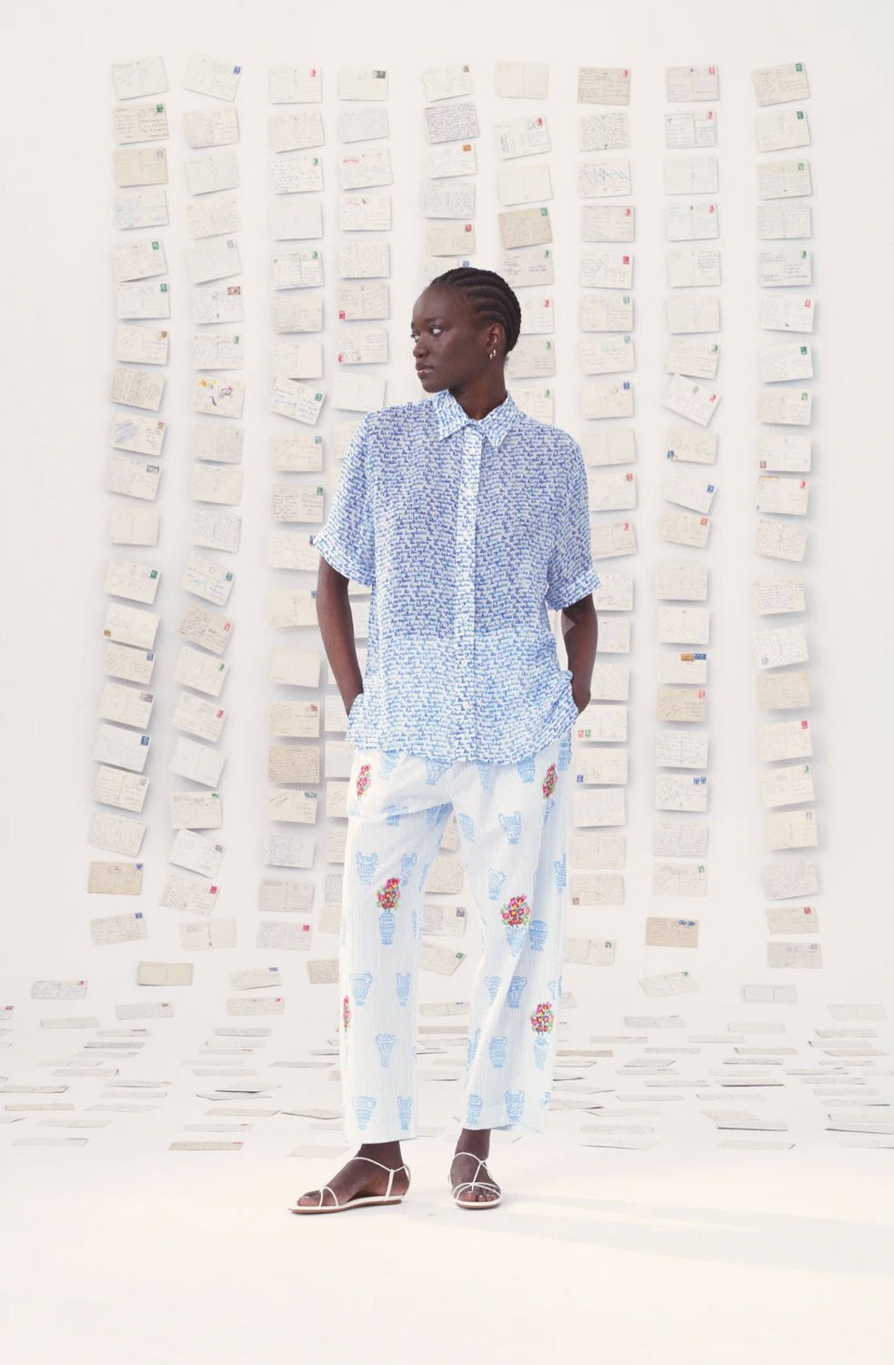 MII COLLECTION - Karine Shirt in Turkish Blue