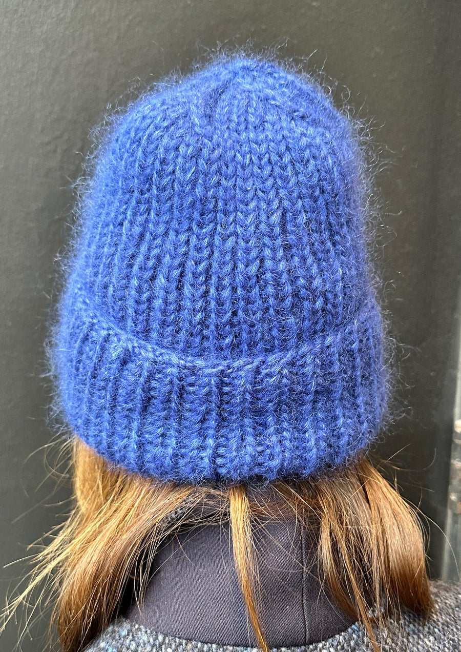 KARAKORAM - Alpaca Silk Beanie in Blue