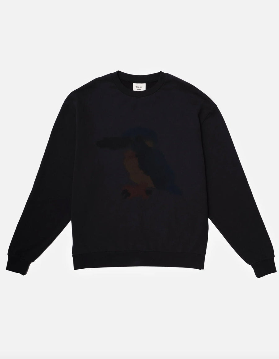 W.I.L.D. A.N.I.M.A.L.S. - Kingfisher Sweatshirt in Black