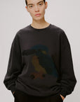 W.I.L.D. A.N.I.M.A.L.S. - Kingfisher Sweatshirt in Black