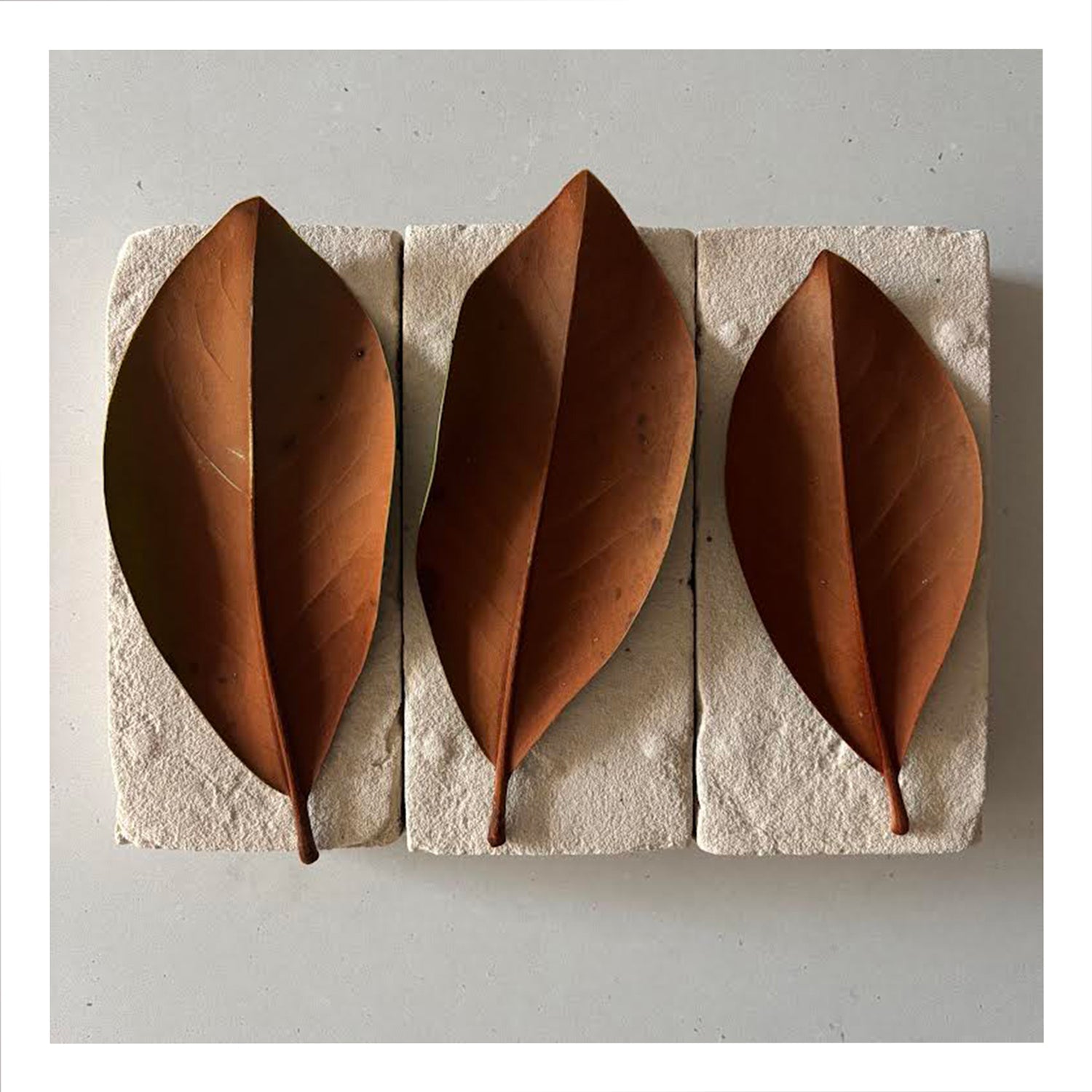 FLOWERS ON BRICKS - Magnolia Card