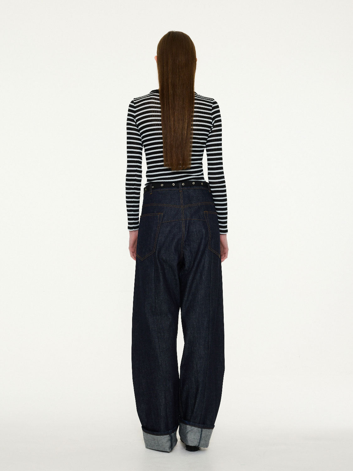 LA FETICHE - MERET JEANS in DARK INDIGO