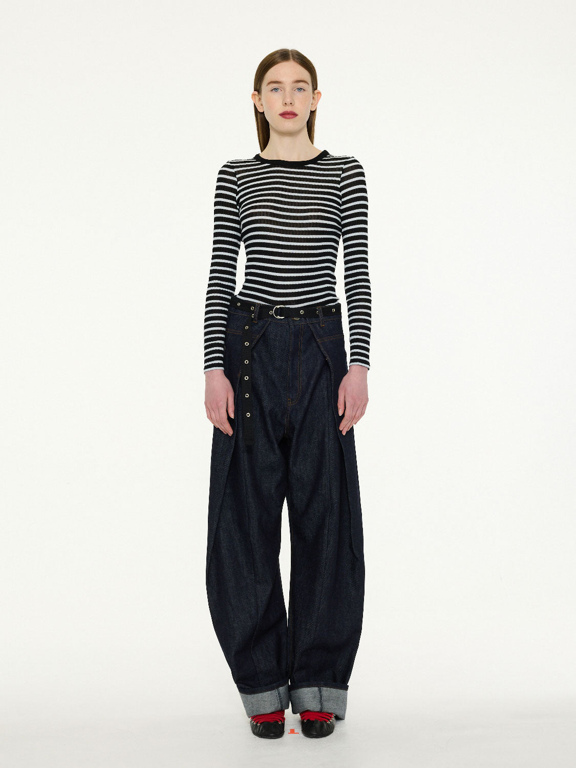 LA FETICHE - MERET JEANS in DARK INDIGO