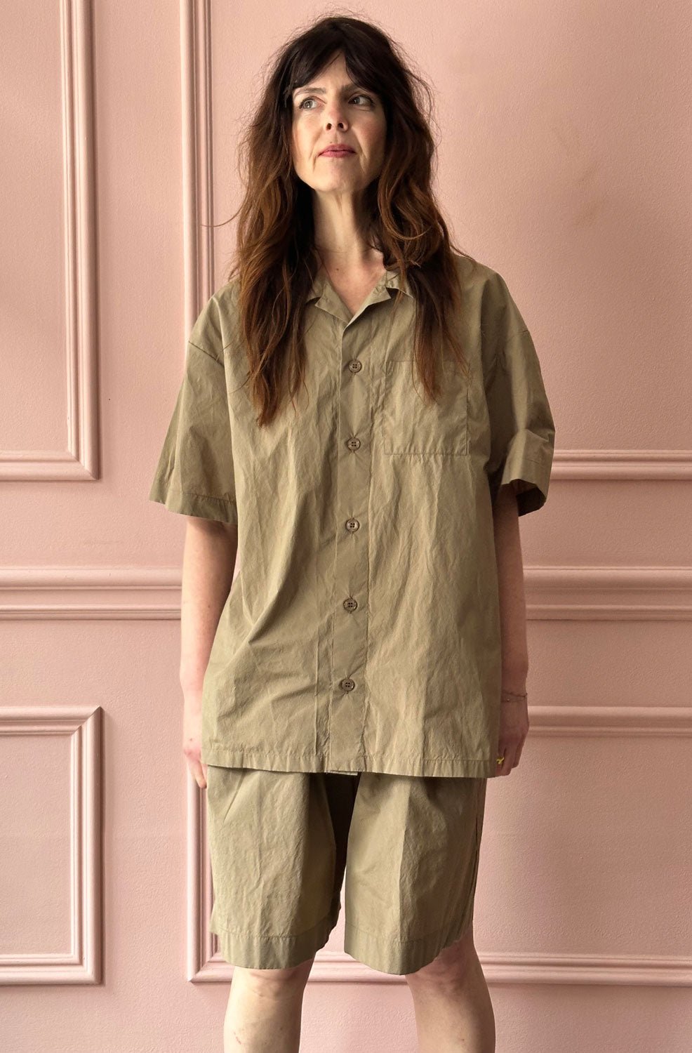 MANUELLE GUIBAL - Short Big Kora in GOLD