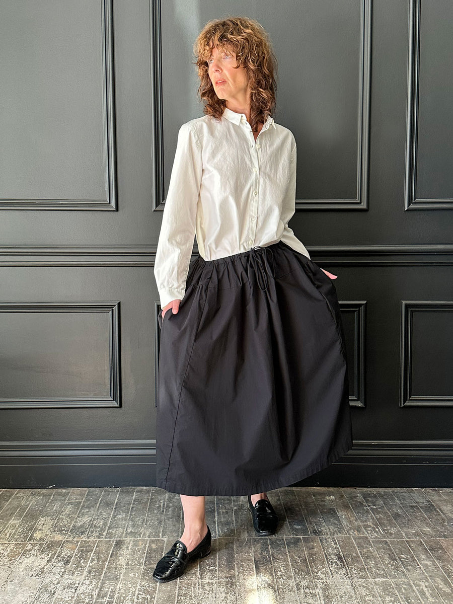 MANUELLE GUIBAL - Crino Skirt in Black