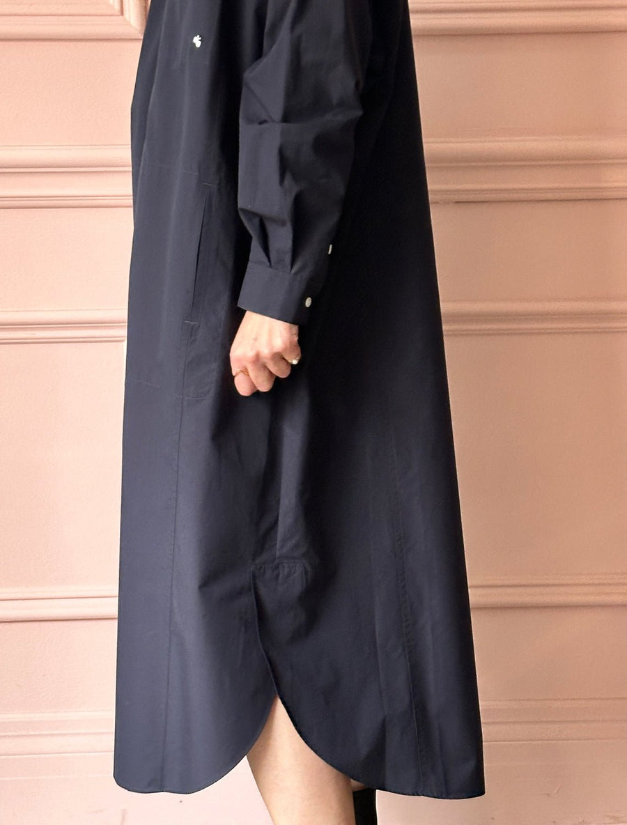 MINA PERHONEN - Breathing Dress in Navy