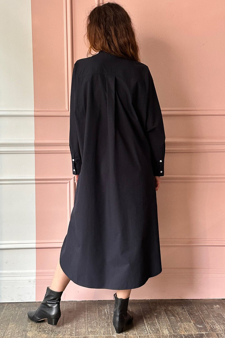 MINA PERHONEN - Breathing Dress in Navy
