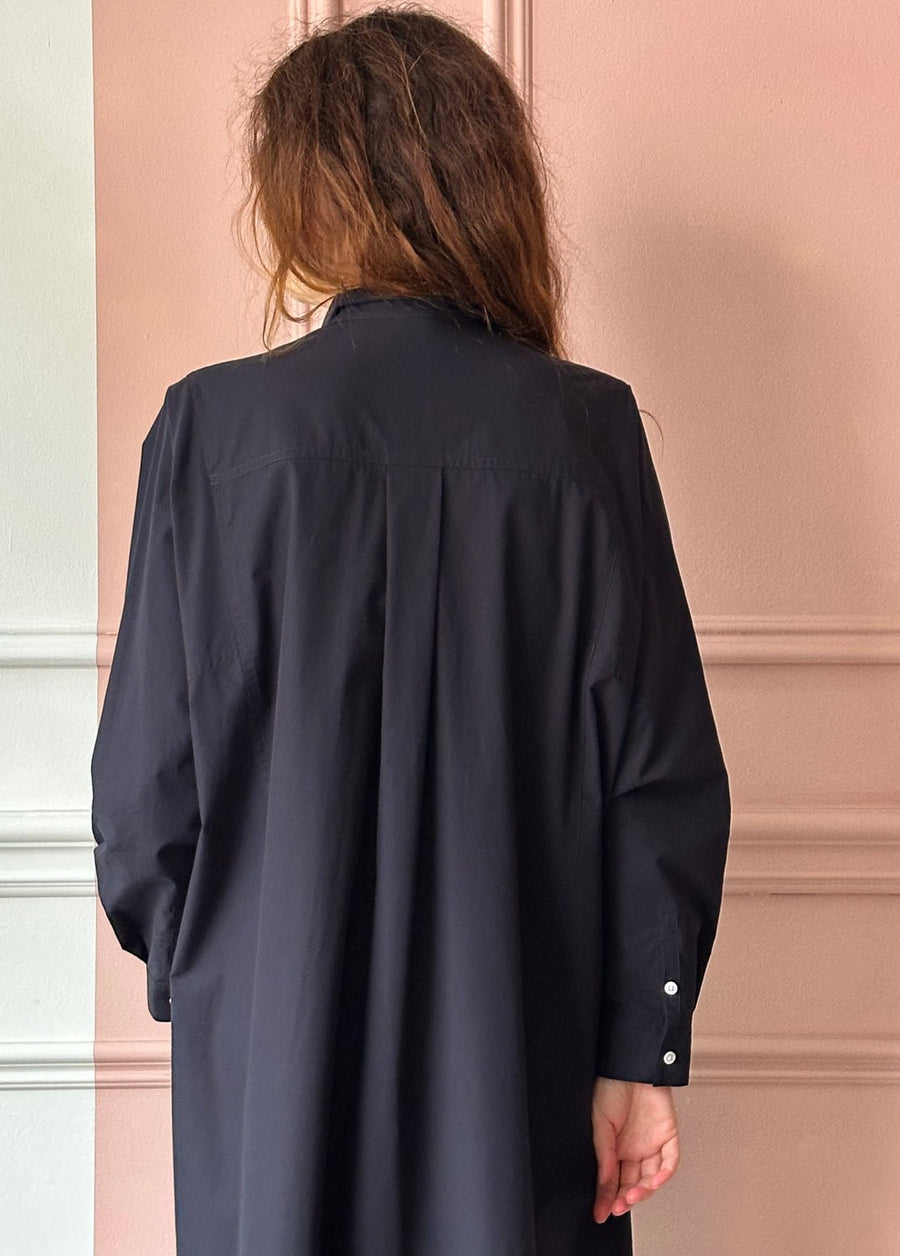MINA PERHONEN - Breathing Dress in Navy