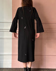 MINA PERHONEN - Choucho Knit Dress in Black