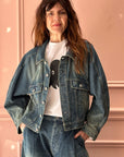 MINA PERHONEN - Every Day Denim Jacket in Blue