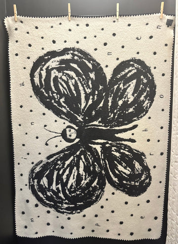 MINA PERHONEN - ENKELI BLANKET in BLACK