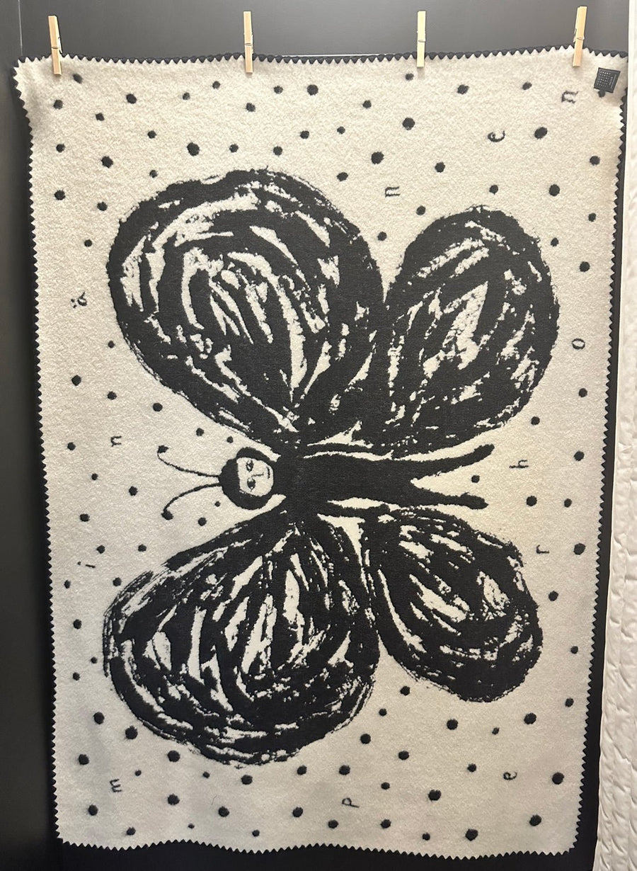 MINA PERHONEN - ENKELI BLANKET in BLACK