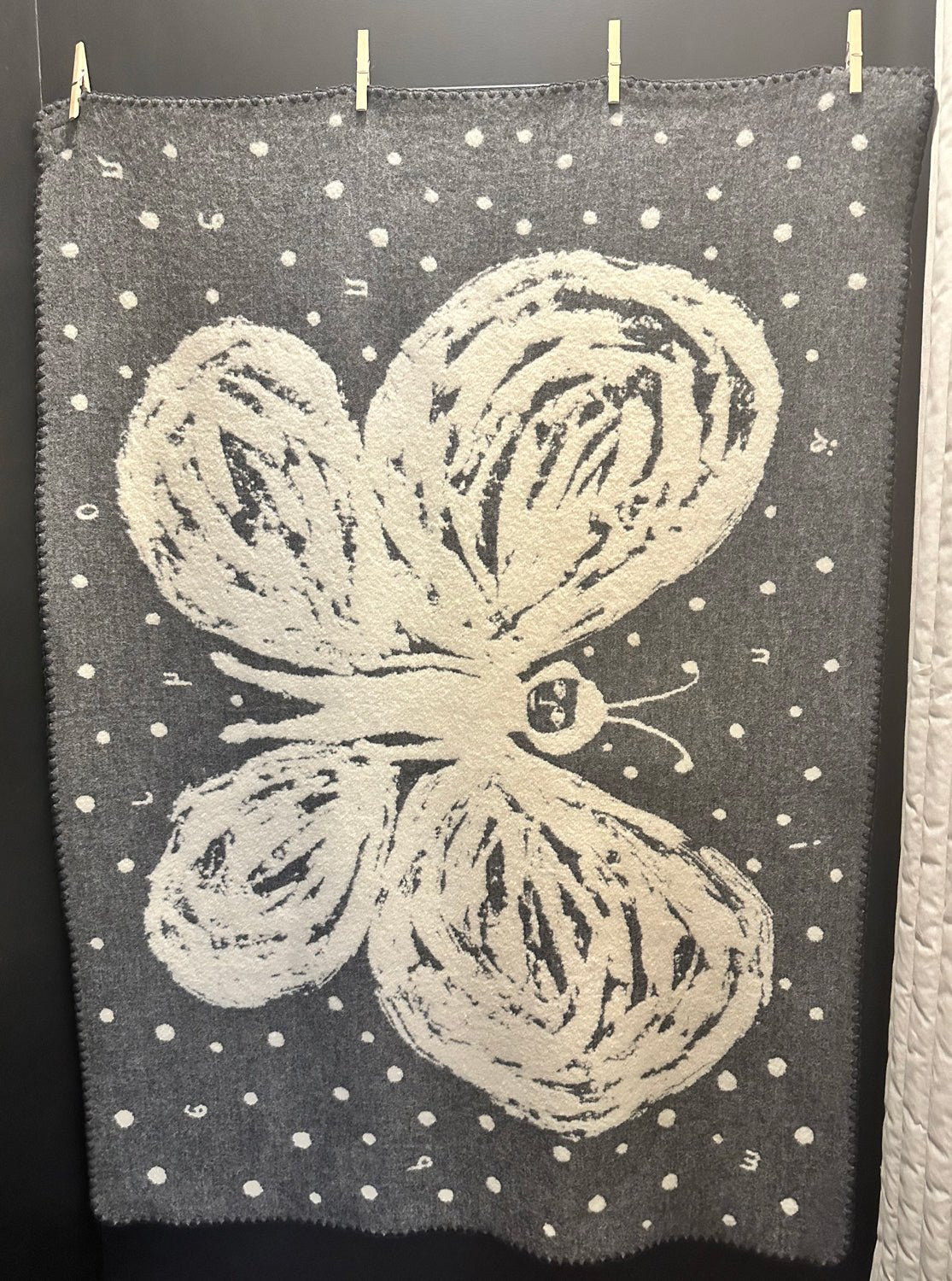 MINA PERHONEN - ENKELI BLANKET in GREY